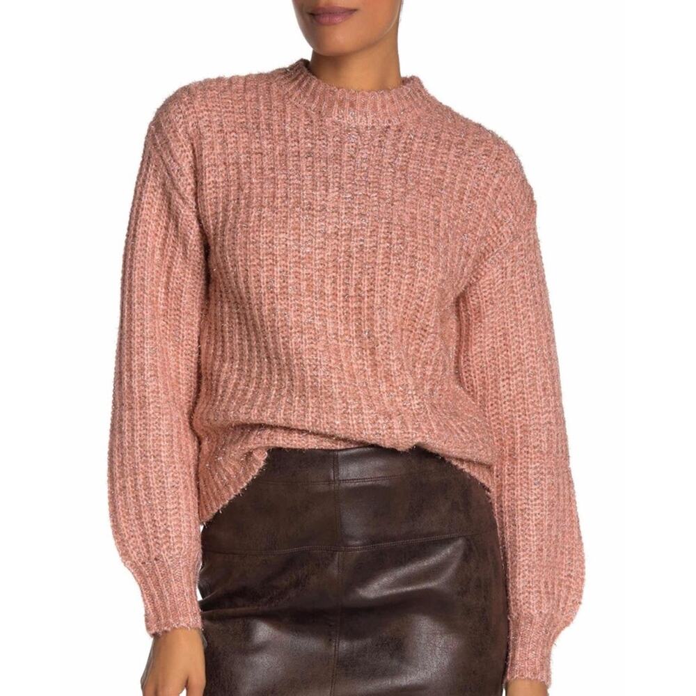 ✨NEW✨Free Press Metallic Sparkle Knit Sweater